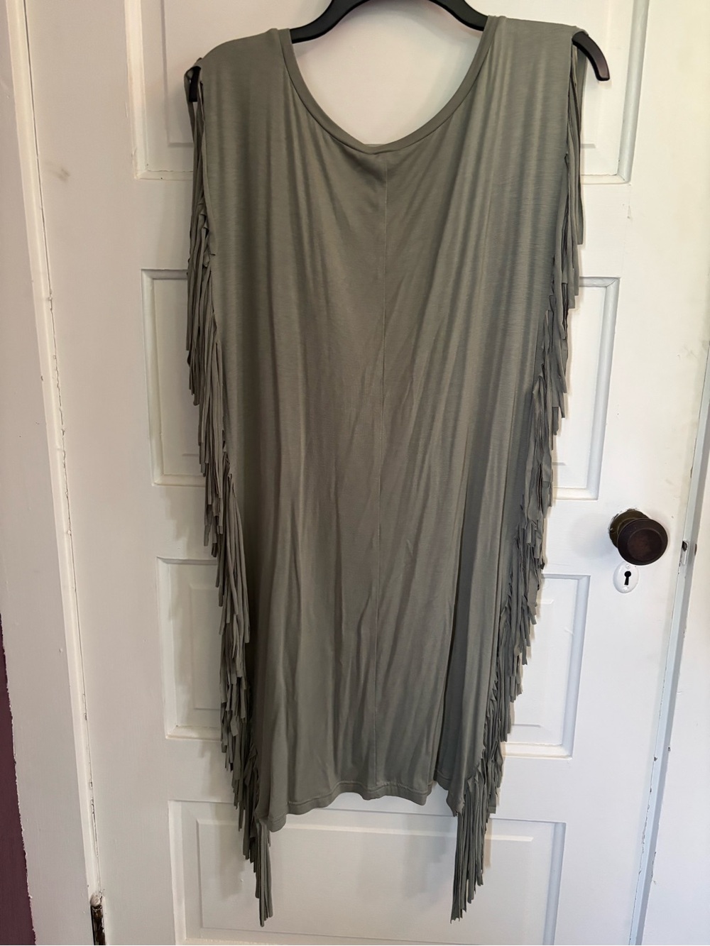 Lascana for Venus Fringe mini dress. Medium. Green. NWT - Picture 4 of 5